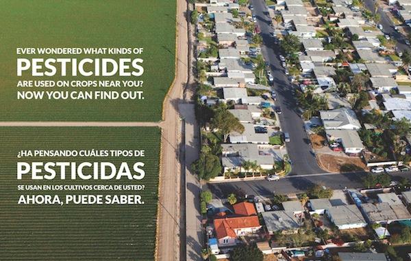 Residentes de Oxnard, El Rio, Santa Paula! Alguna vez se han preguntado que tipo de pesticida usan en los campos sembrados de frutas y vegetales cerca de donde ustedes viven o trabajan? Para recibir información sobre las clases de las pesticidas que han usado cerca de usted, mande un texto con la palabra "pesticida" a 877-877!